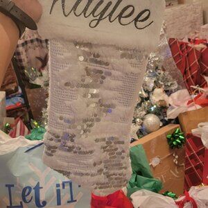 Personalized stockings and Personalized home decor and etc.